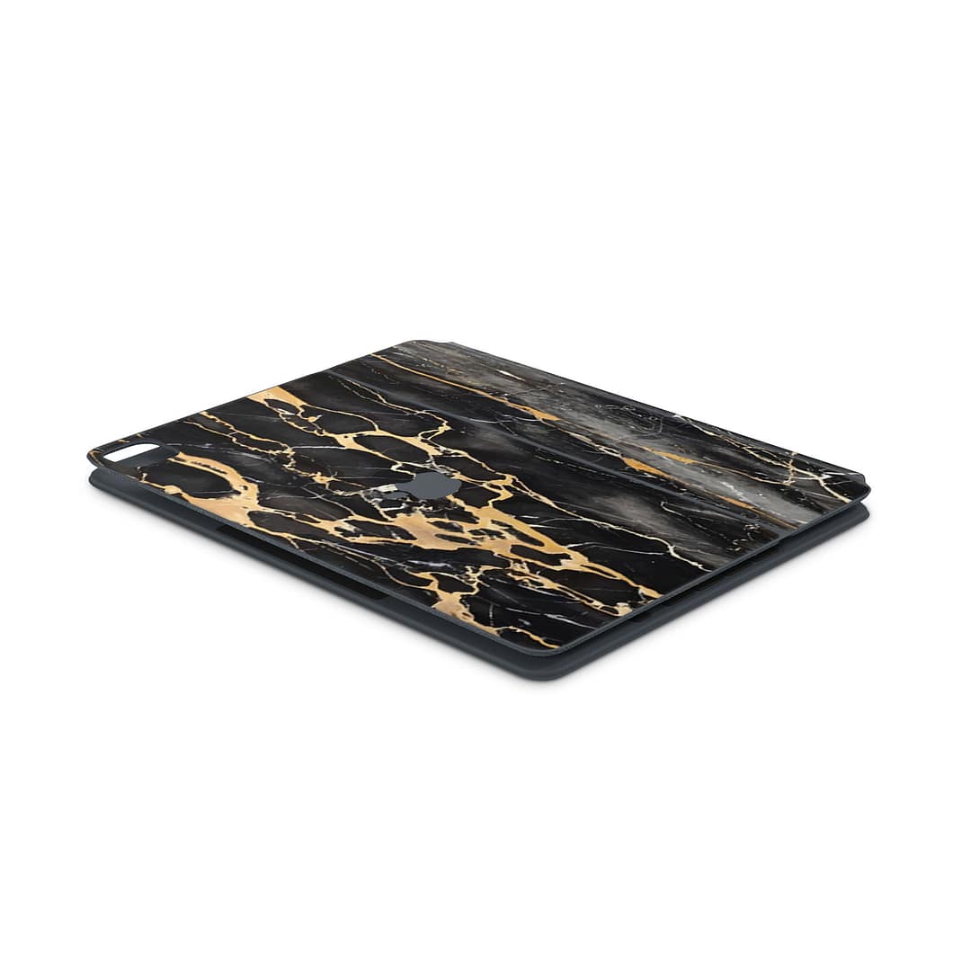Magic keyboard ipad pro 11'' gen 2 black gold fusion art skin | wrapitskin