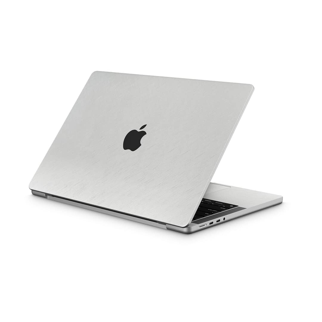 Macbook pro 14'' (2021) cross metal white skin | wrapitskin