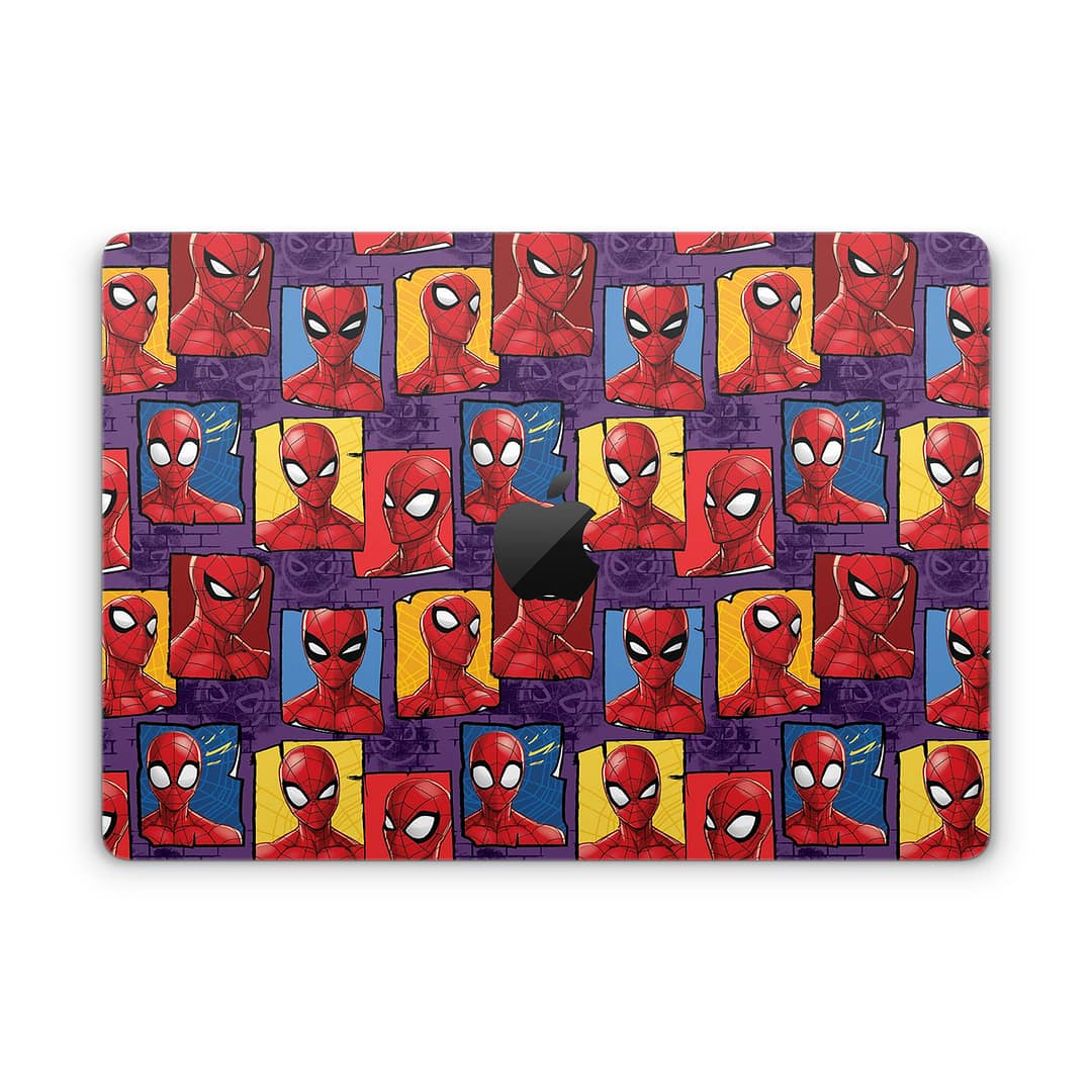 Macbook pro 14'' (2021) spidey's world skin | wrapitskin