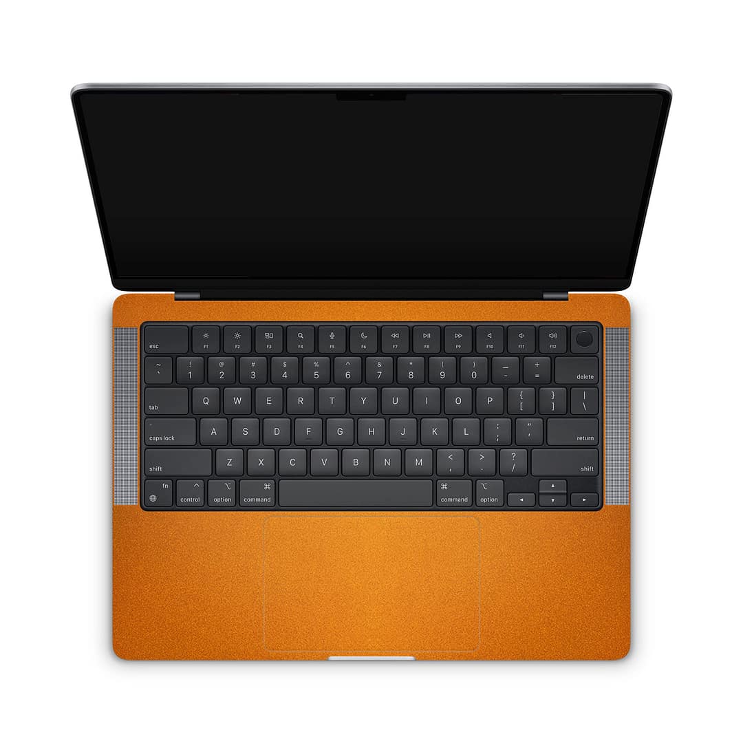 Macbook pro 14'' (2021) glossy liquid copper skin | wrapitskin