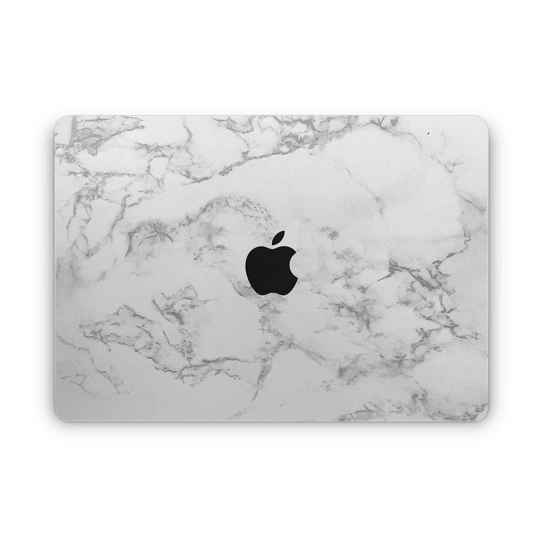 Macbook air 13. 6'' m2 2022 marble white skin | wrapitskin