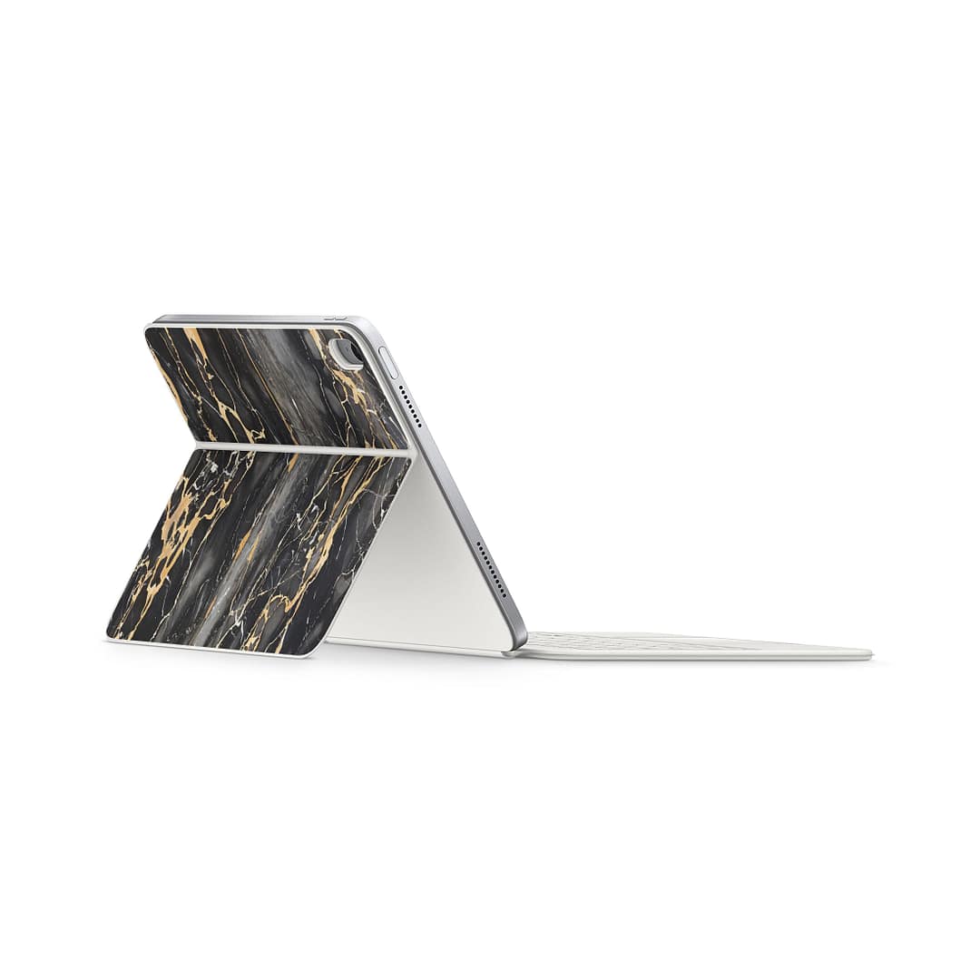 Magic keyboard ipad 10. 9'' gen 10 black gold fusion art skin | wrapitskin