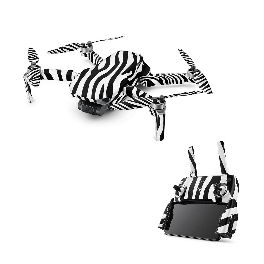 Dji mavic mini black and white skin | wrapitskin