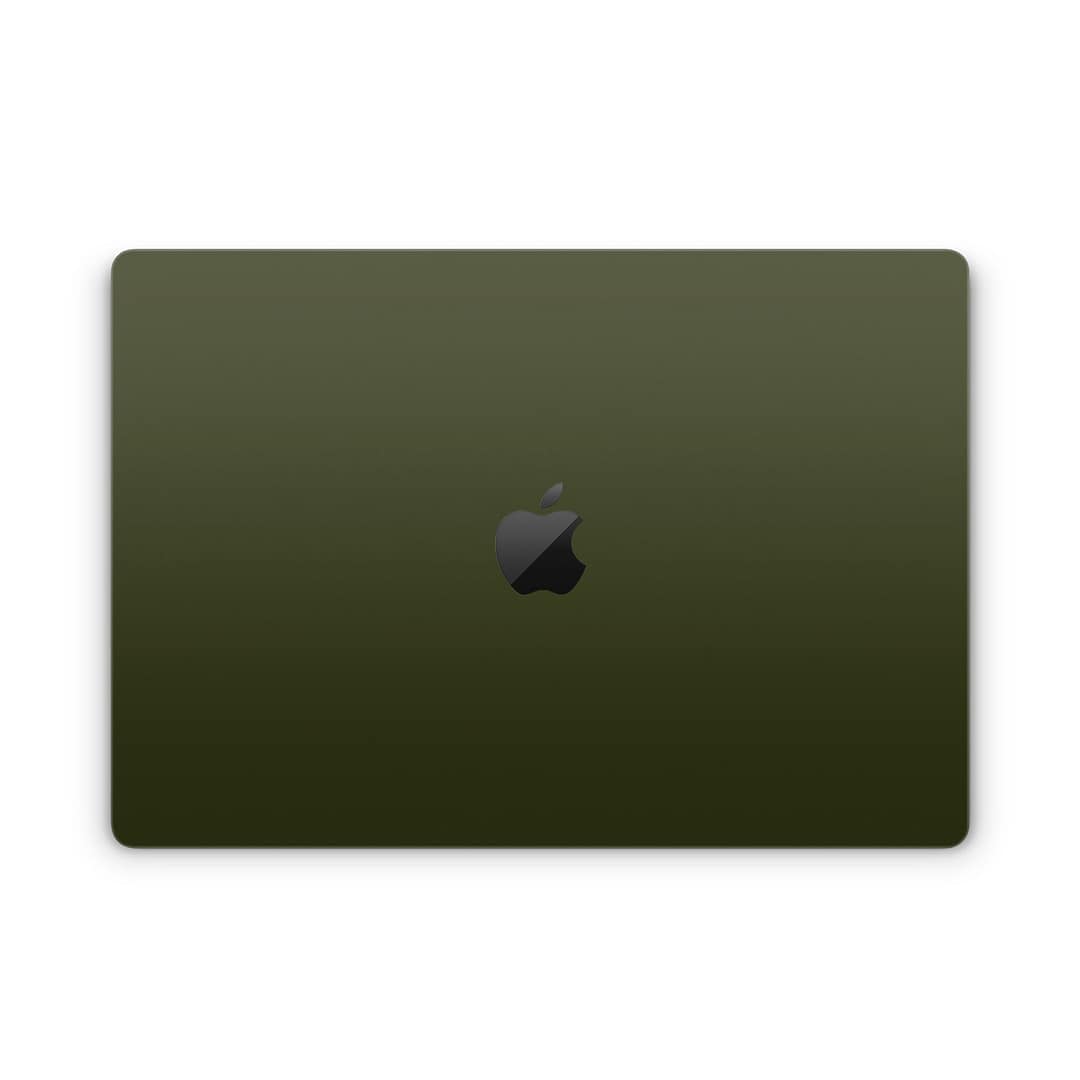 Macbook pro 16'' (m1,2021) matte military green skin | wrapitskin