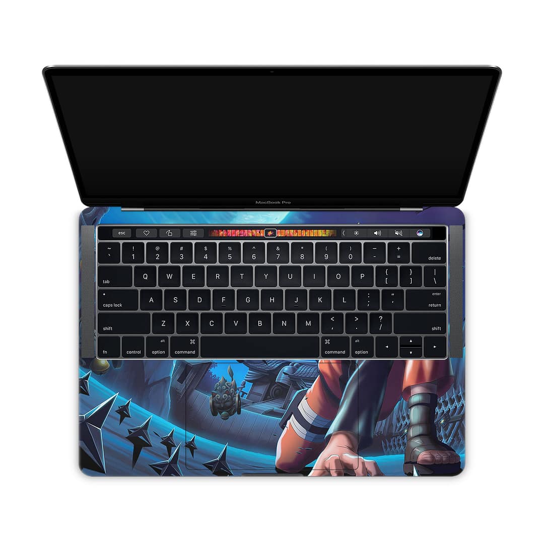 Macbook pro 13'' (touch bar,2018) the way of the ninja skin | wrapitskin