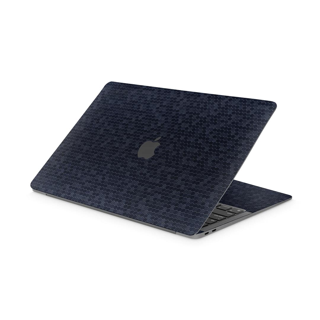 Macbook air 13'' (m1,2020) honeycomb blue skin | wrapitskin