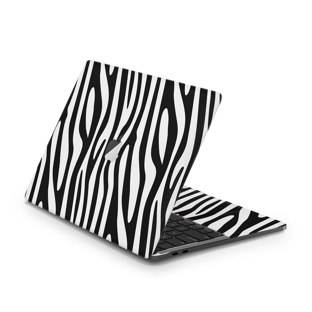 Macbook pro 13'' (touch bar,2018) black and white skin | wrapitskin