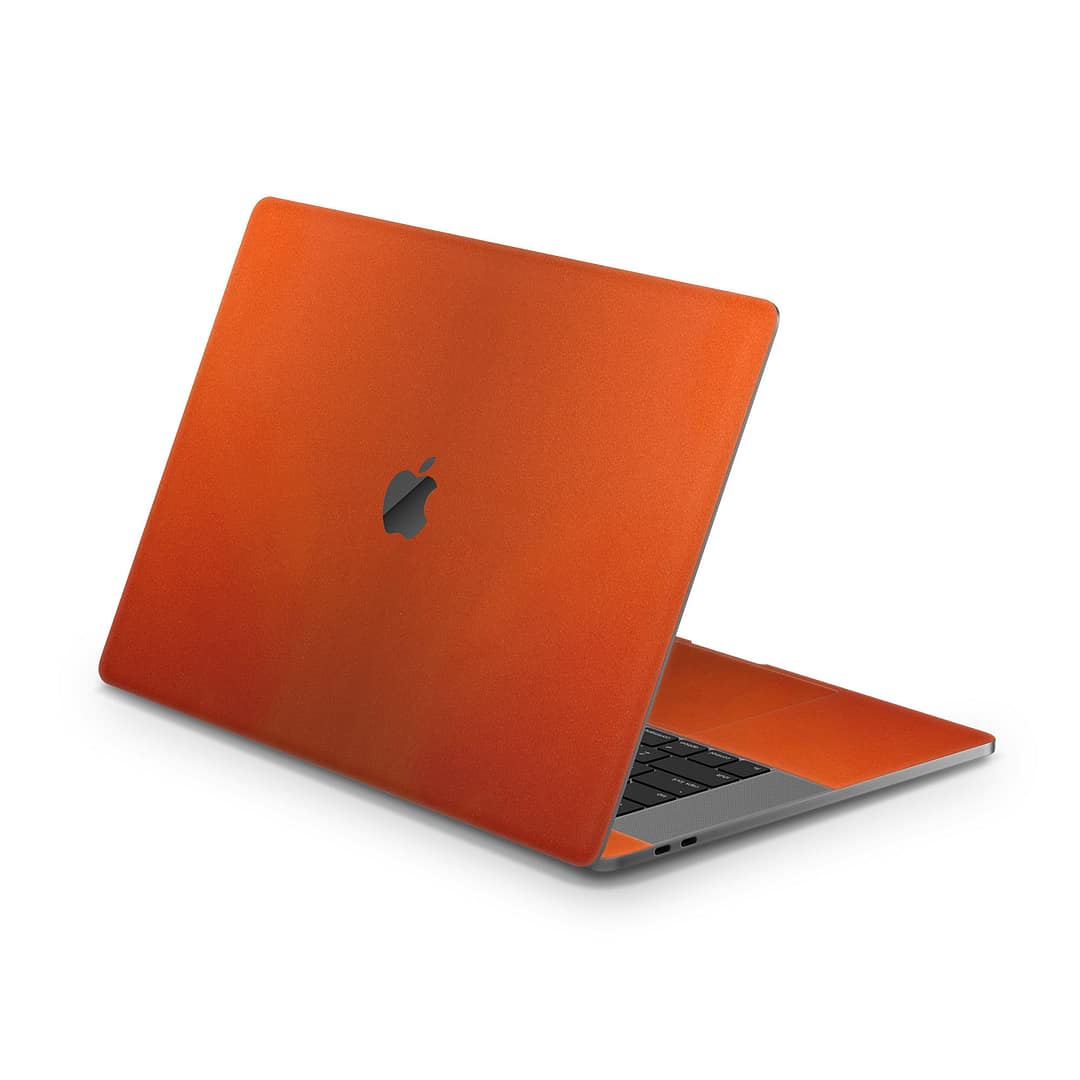 Macbook pro 15'' (2017) glossy fiery orange skin | wrapitskin