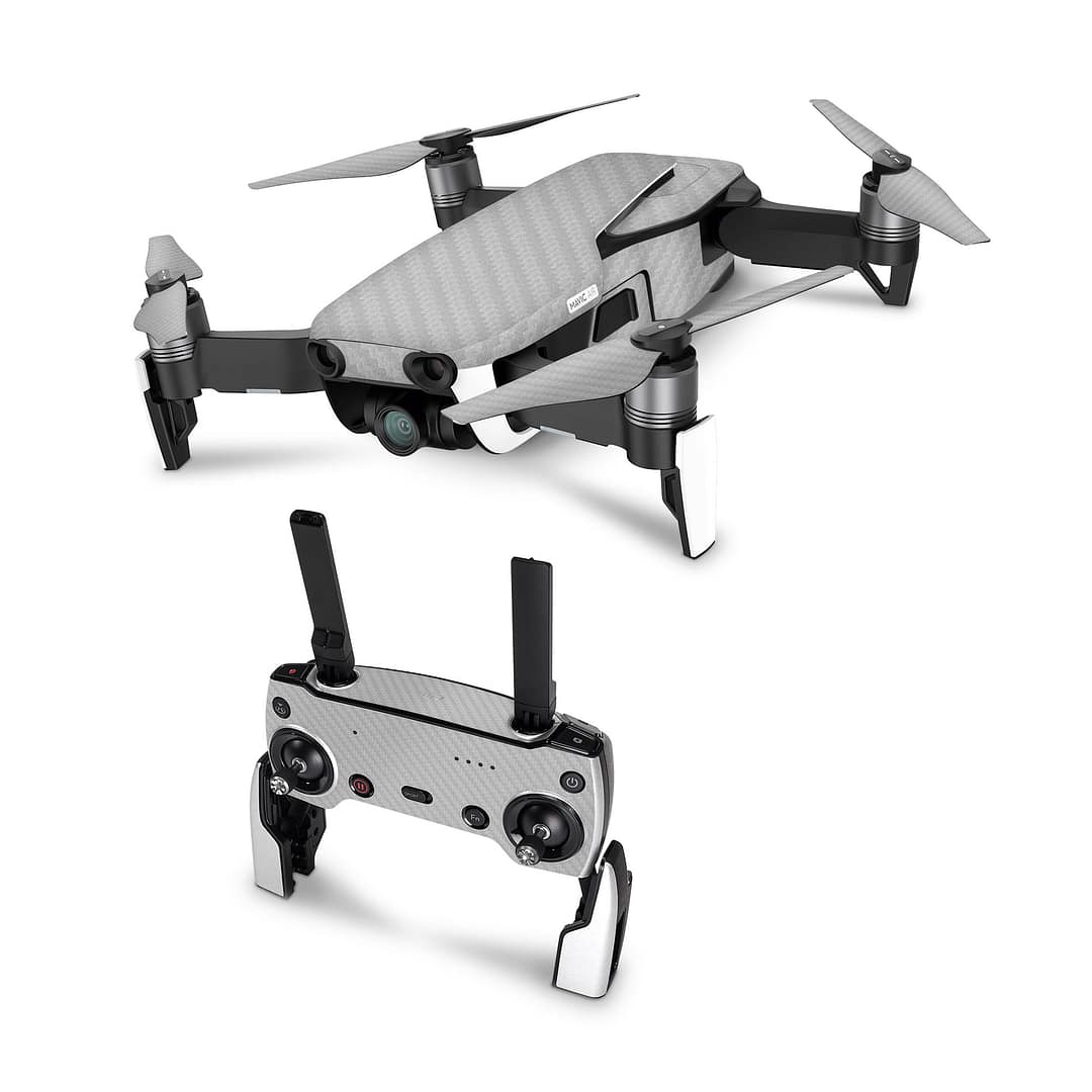 Dji mavic air carbon fiber gray skin | wrapitskin