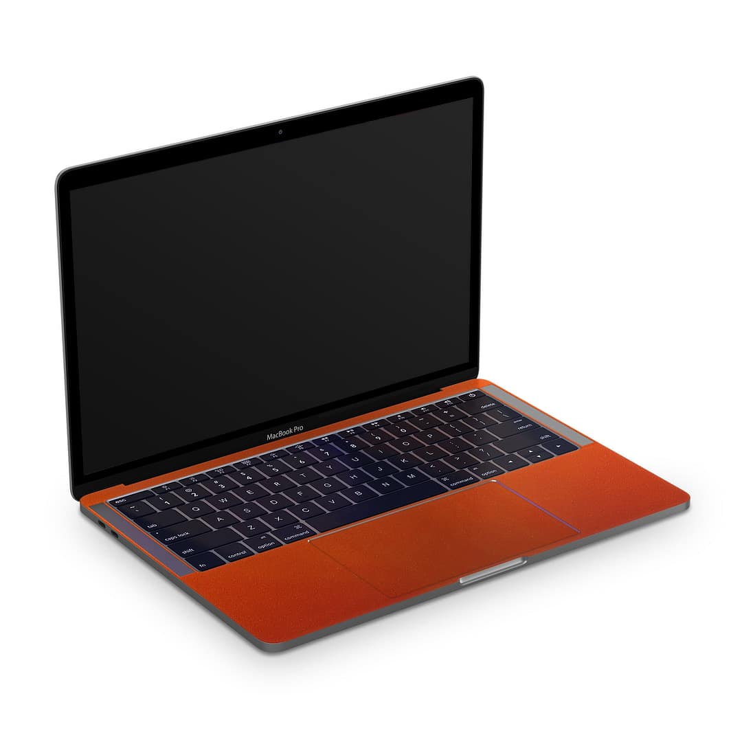 Macbook pro 13'' (2016-2018) glossy fiery orange skin | wrapitskin