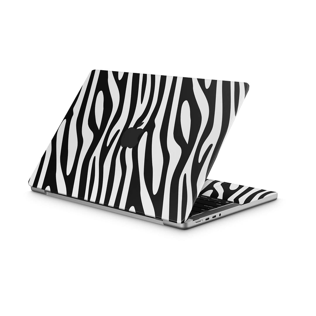 Macbook pro 14'' (2021) black and white skin | wrapitskin
