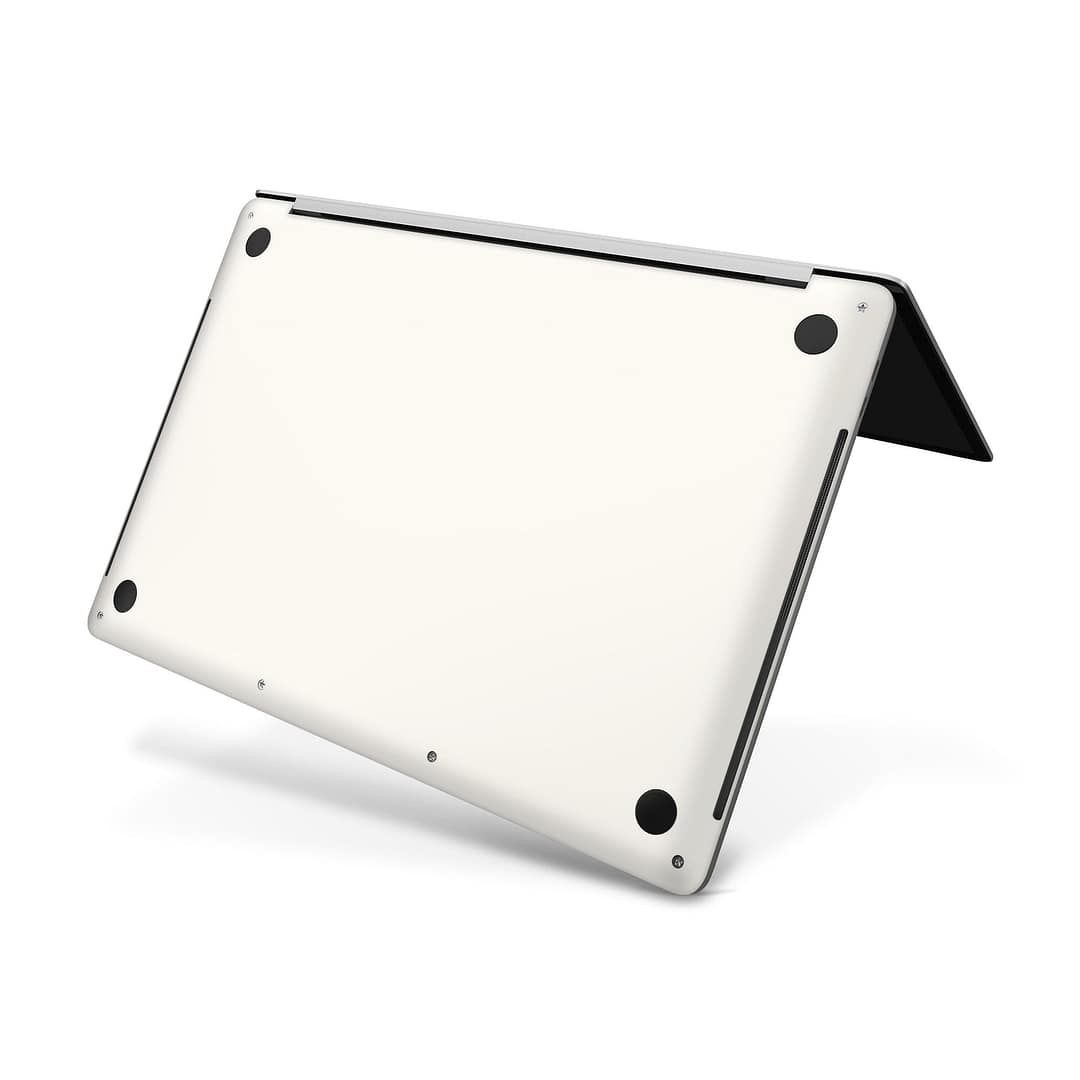 Macbook pro 15'' (2017) pearl white skin | wrapitskin