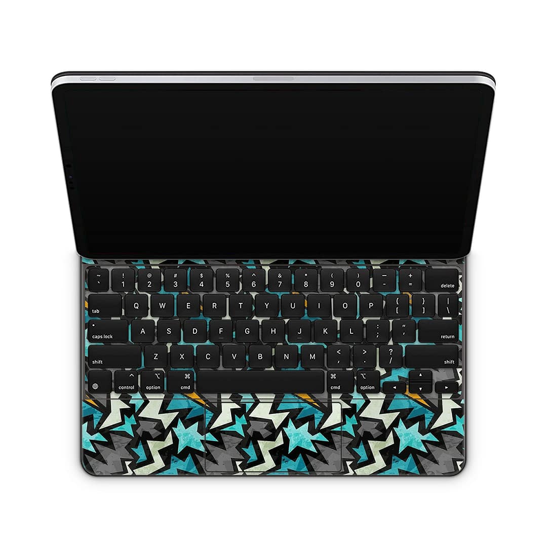 Magic keyboard ipad pro 12. 9'' gen 4 graffiti harmony skin | wrapitskin