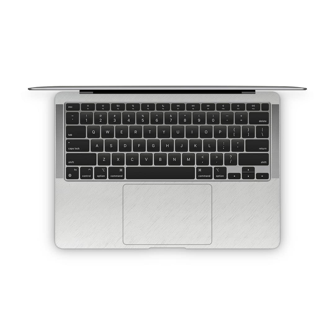 Macbook air 13'' (m1,2020) cross metal white skin | wrapitskin