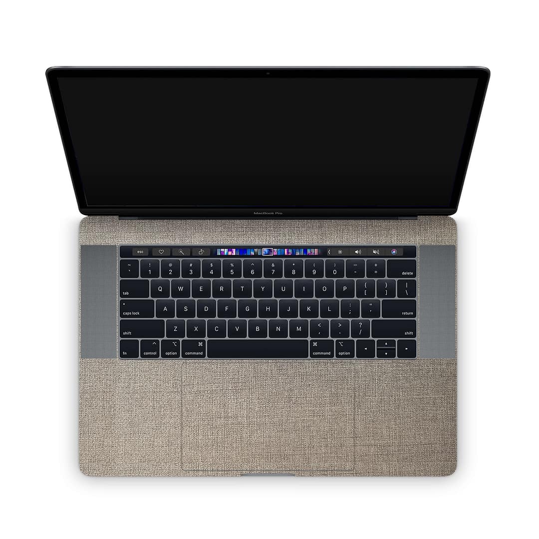 Macbook pro 15'' (2018-2019) denim tan skin | wrapitskin