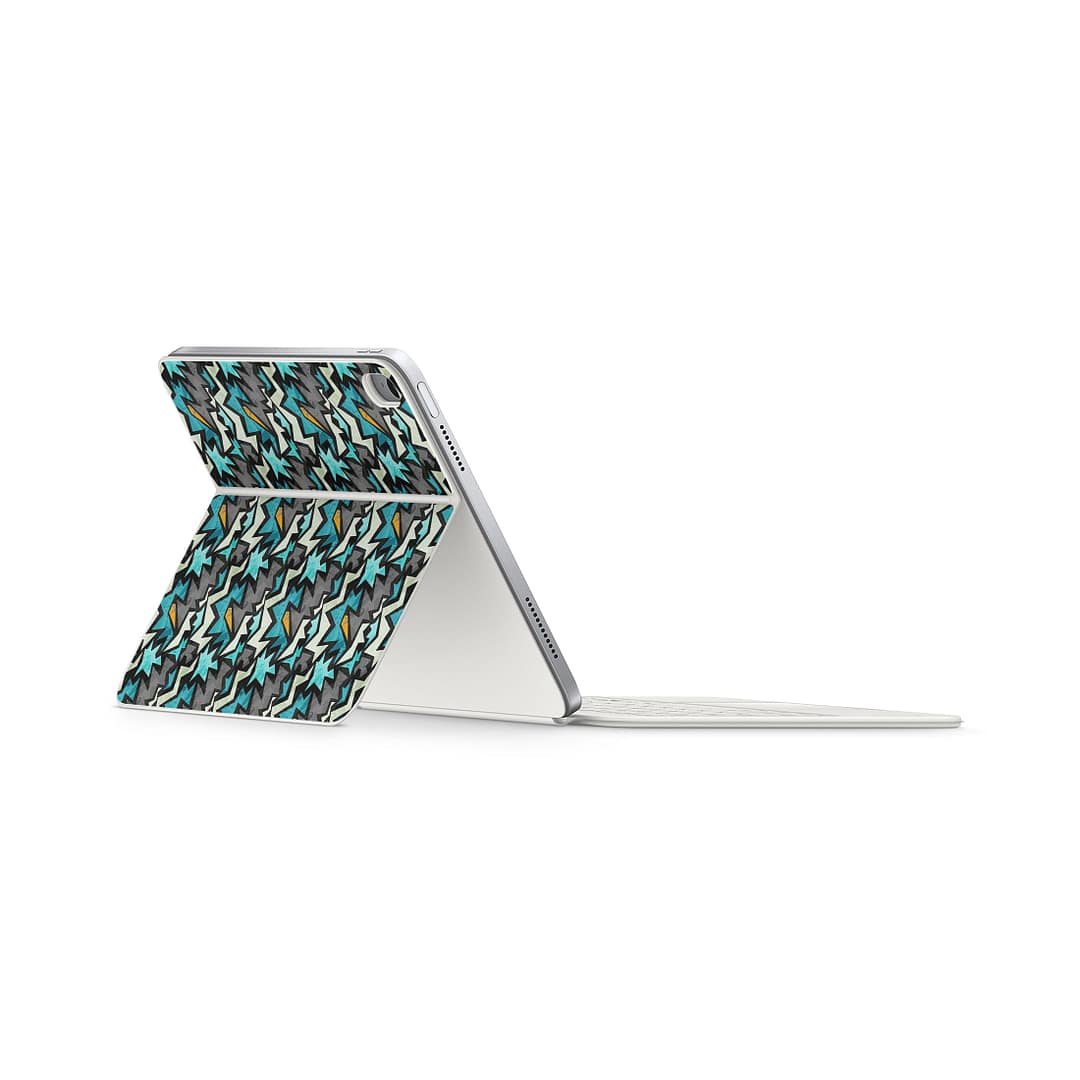 Magic keyboard ipad 10. 9'' gen 10 graffiti harmony skin | wrapitskin