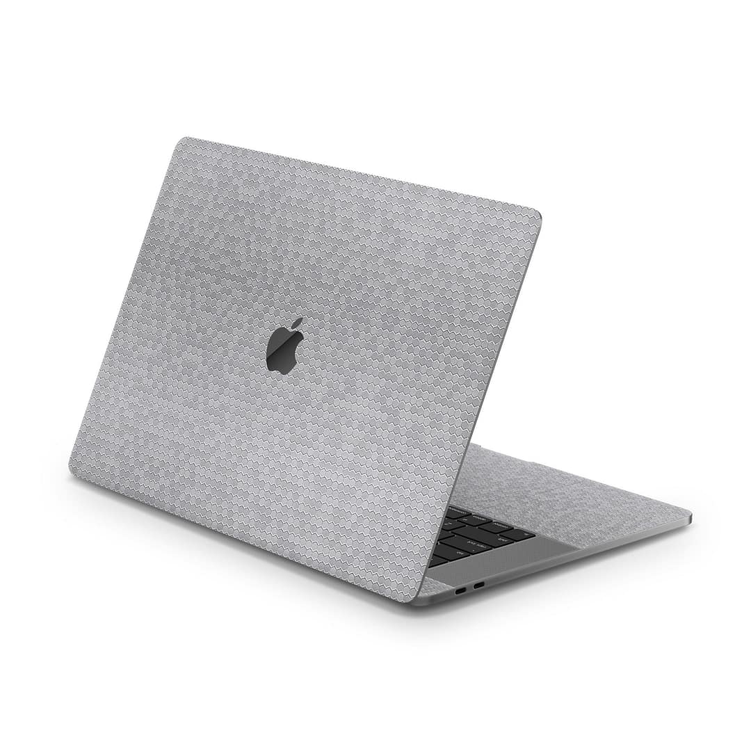 Macbook pro 15'' (2017) honeycomb silver skin | wrapitskin