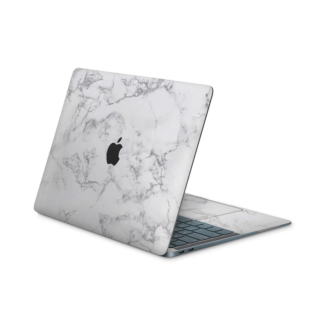 Macbook air 13'' (2018) marble white skin | wrapitskin