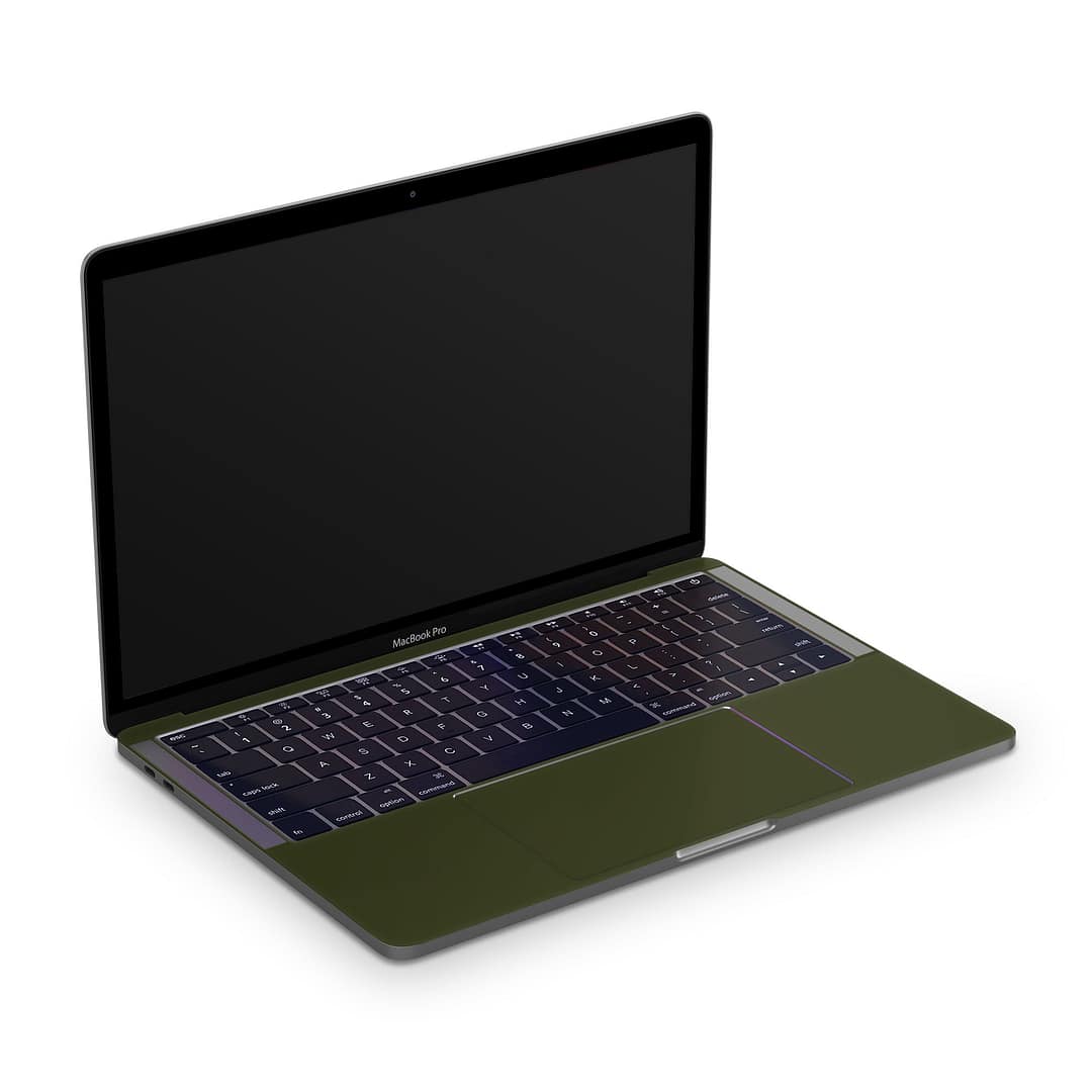 Macbook pro 13'' (2016-2018) matte military green skin | wrapitskin