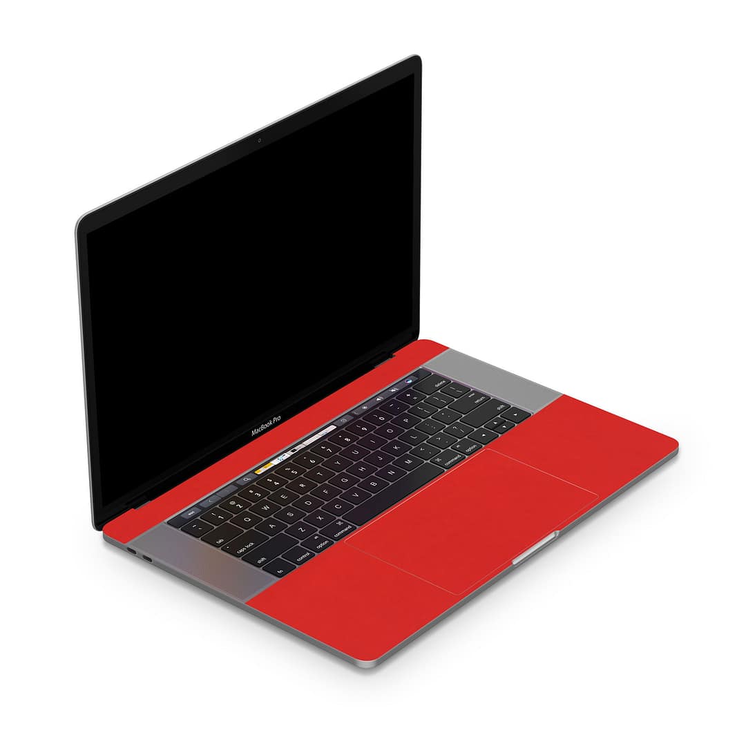 Macbook pro 15'' (2017) matte red skin | wrapitskin