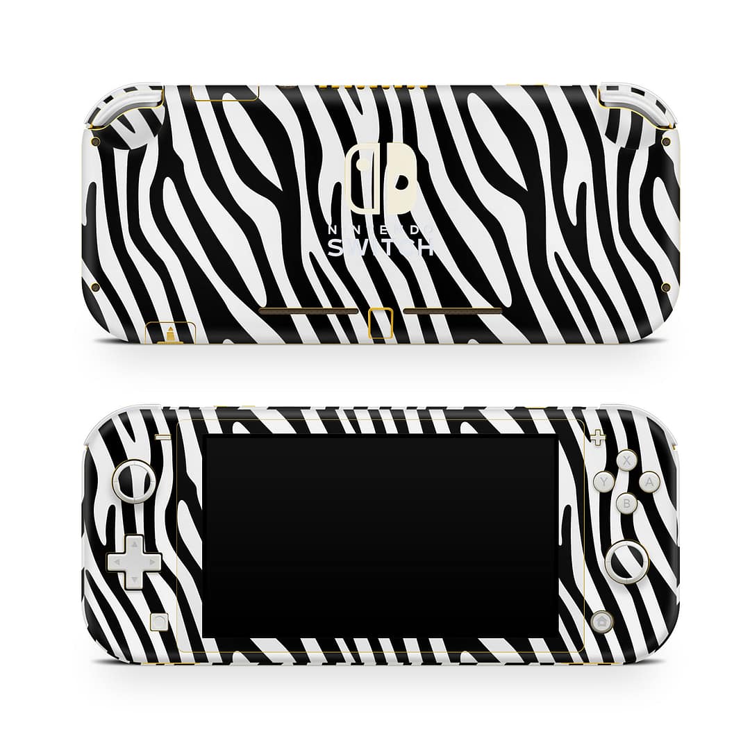 Nintendo switch lite black and white skin | wrapitskin