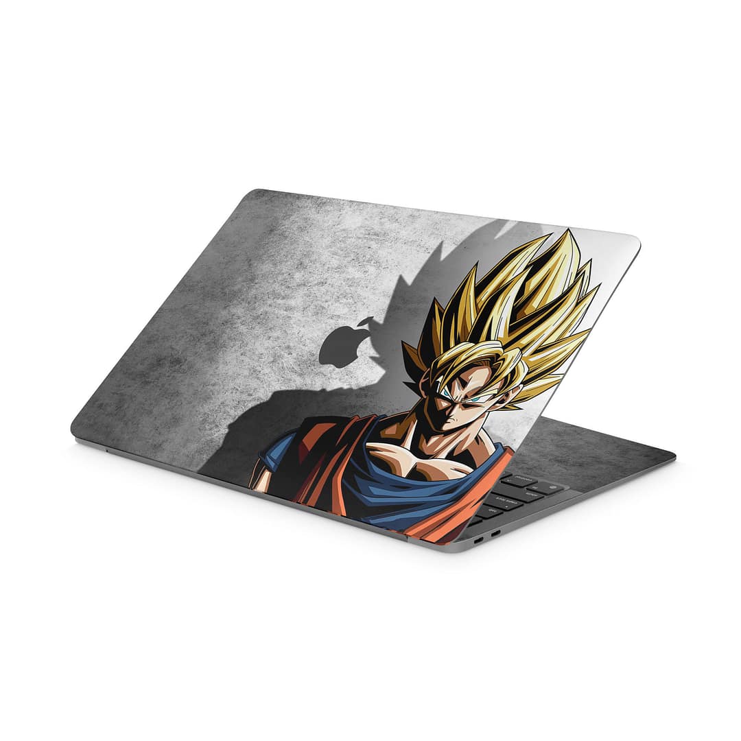 Macbook air 13'' (m1,2020) dragon ball z warrior skin | wrapitskin