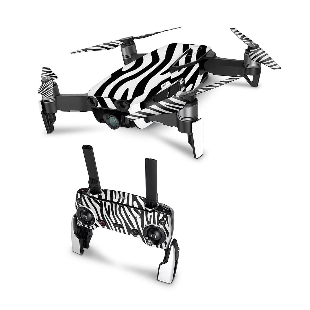 Dji mavic air black and white skin | wrapitskin