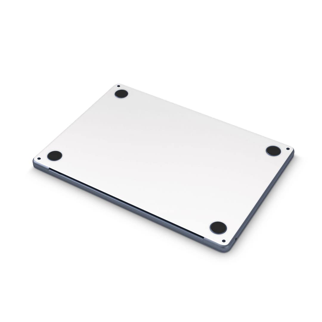 Macbook air 13. 6'' m2 2022 matte white skin | wrapitskin