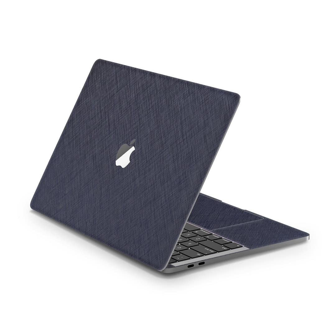 Macbook pro 13'' (2016-2018) cross metal blue skin | wrapitskin