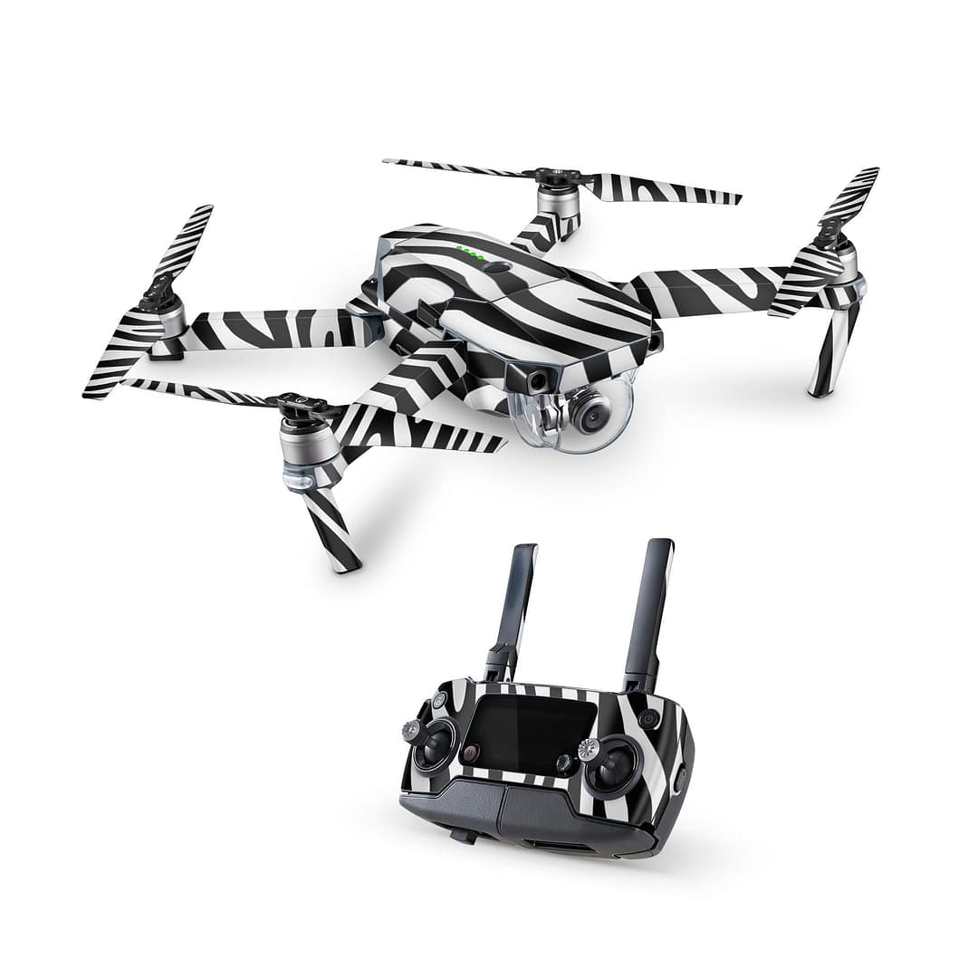 Dji mavic pro black and white skin | wrapitskin