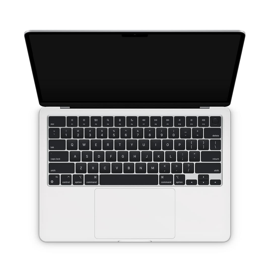 Macbook air 13. 6'' m2 2022 matte white skin | wrapitskin