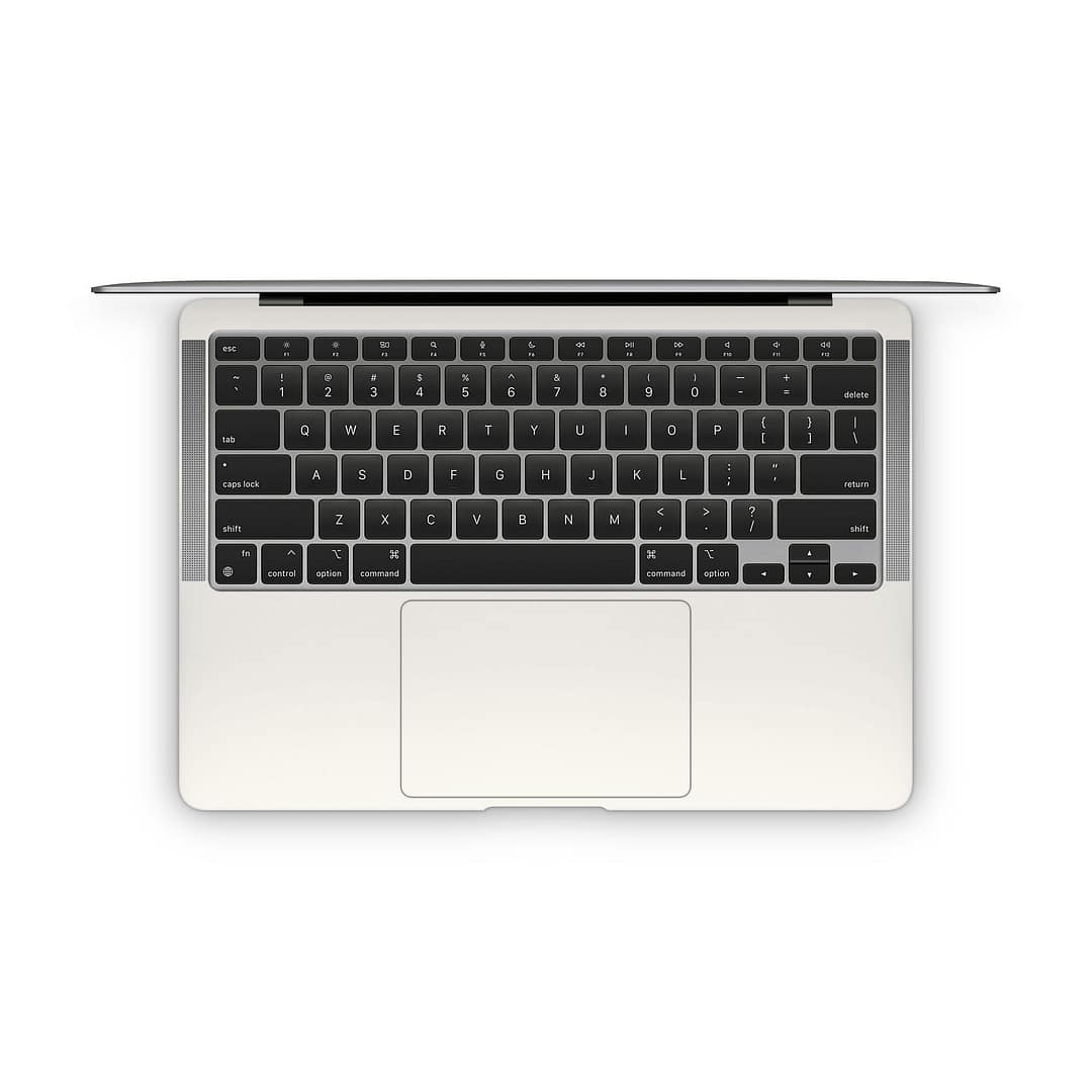 Macbook air 13'' (m1,2020) pearl white skin | wrapitskin