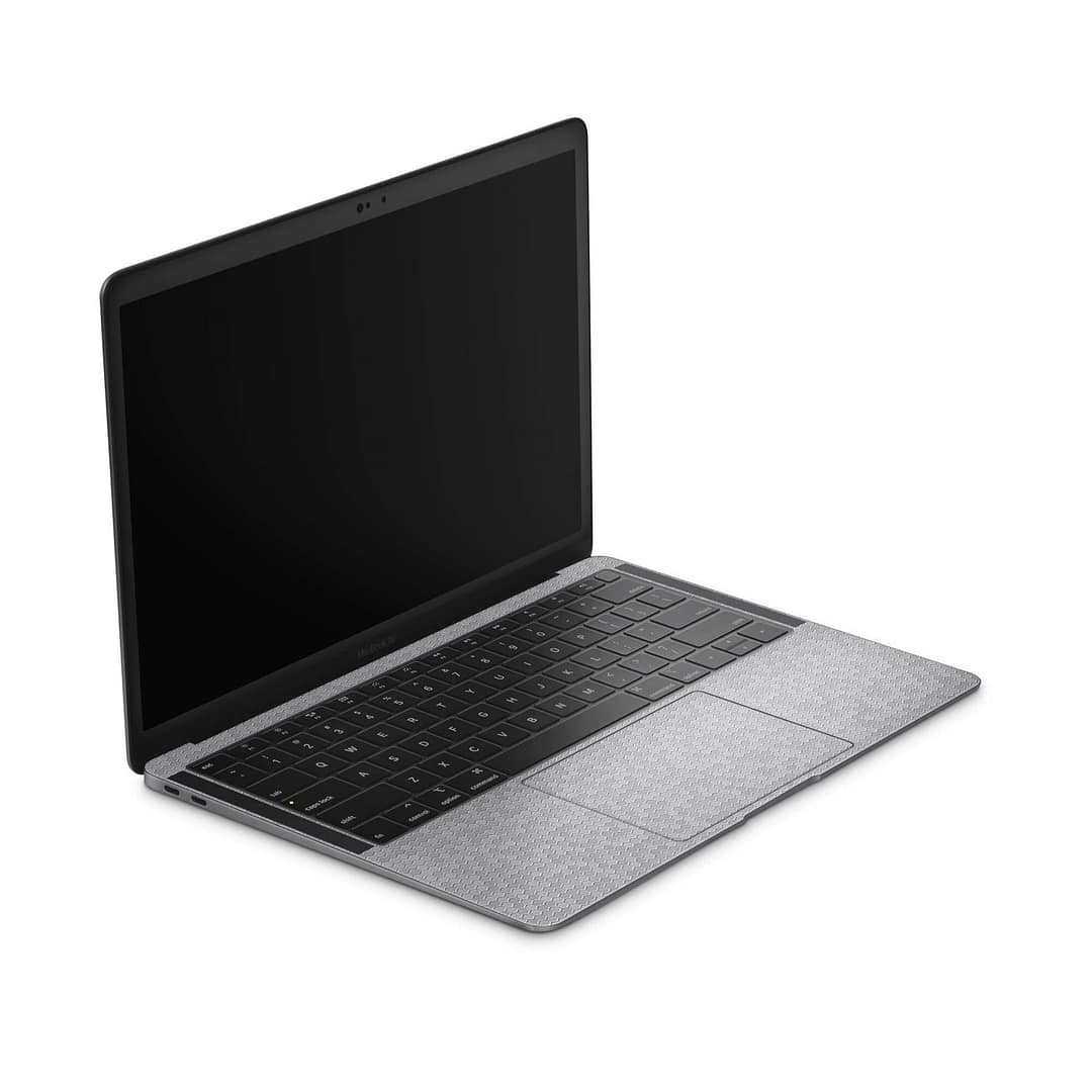Macbook air 13'' (2018) honeycomb silver skin | wrapitskin