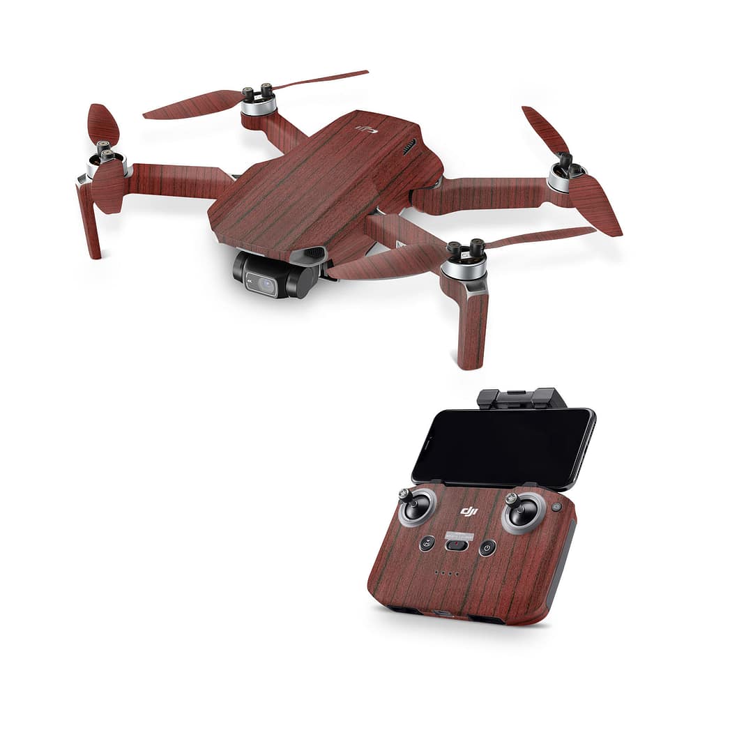 Dji mavic mini 2 padauk wood skin | wrapitskin