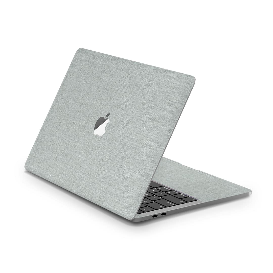 Macbook pro 13'' (2016-2018) linen cyan skin | wrapitskin