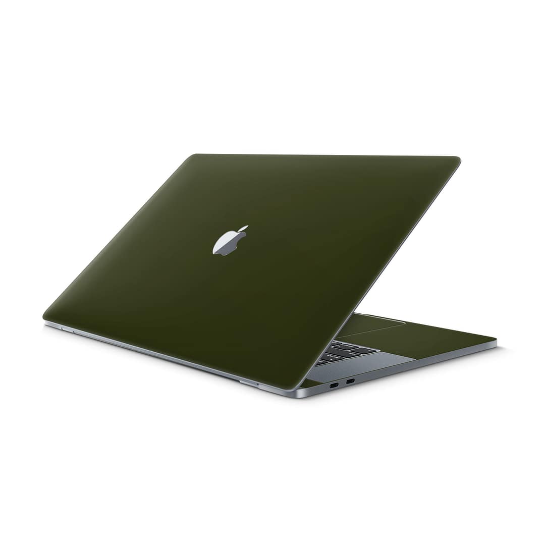 Macbook pro 16'' (touch bar,2019) matte military green skin | wrapitskin