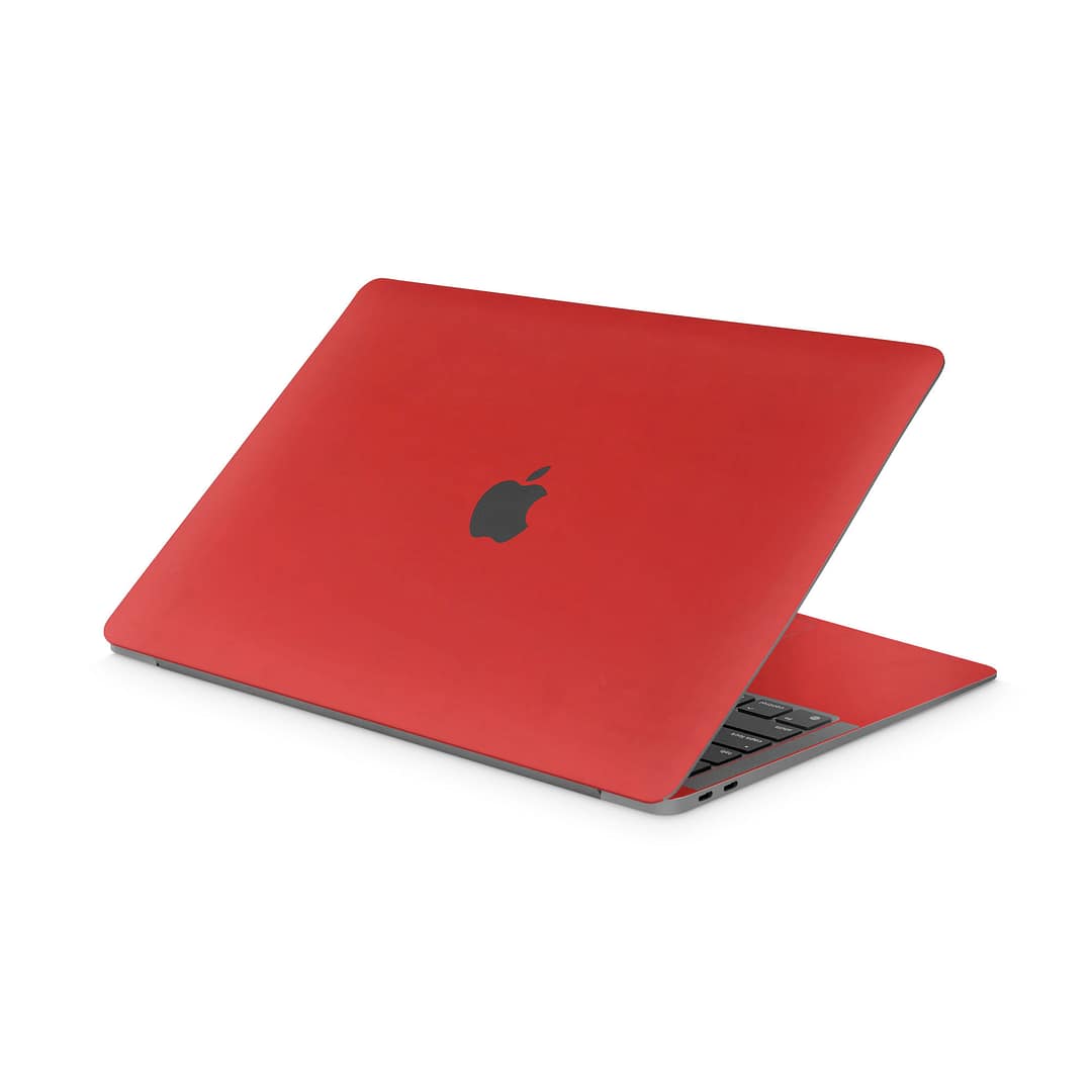 Macbook air 13'' (m1,2020) matte red skin | wrapitskin