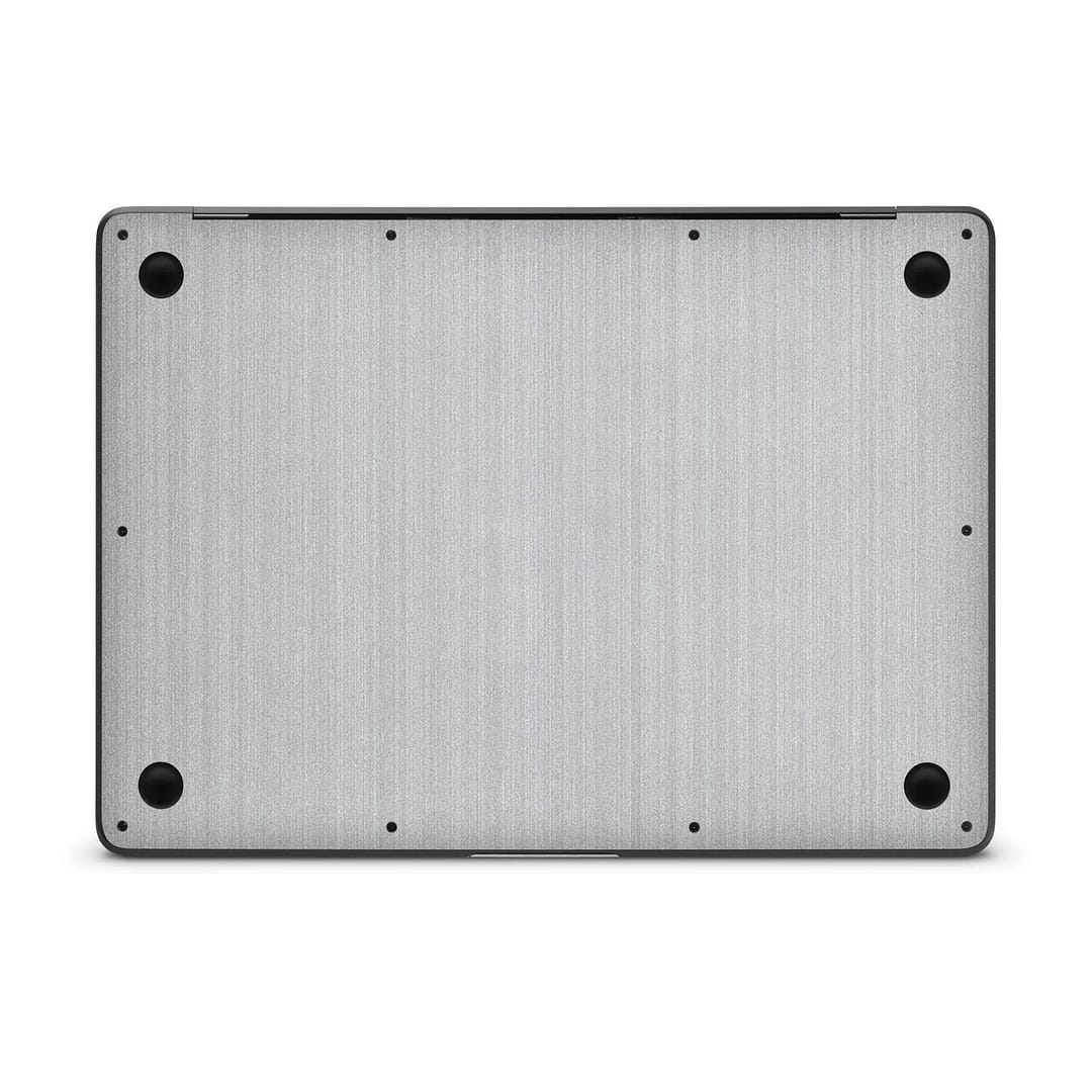Macbook air 13'' (2018) brushed metal steel skin | wrapitskin