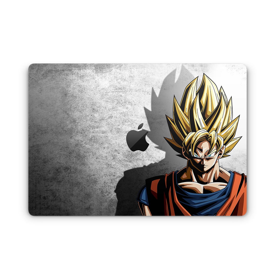 Macbook pro 16'' (m1,2021) dragon ball z warrior skin | wrapitskin