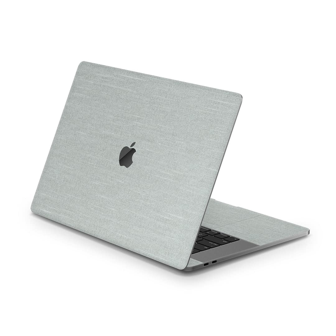 Macbook pro 15'' (2017) linen cyan skin | wrapitskin