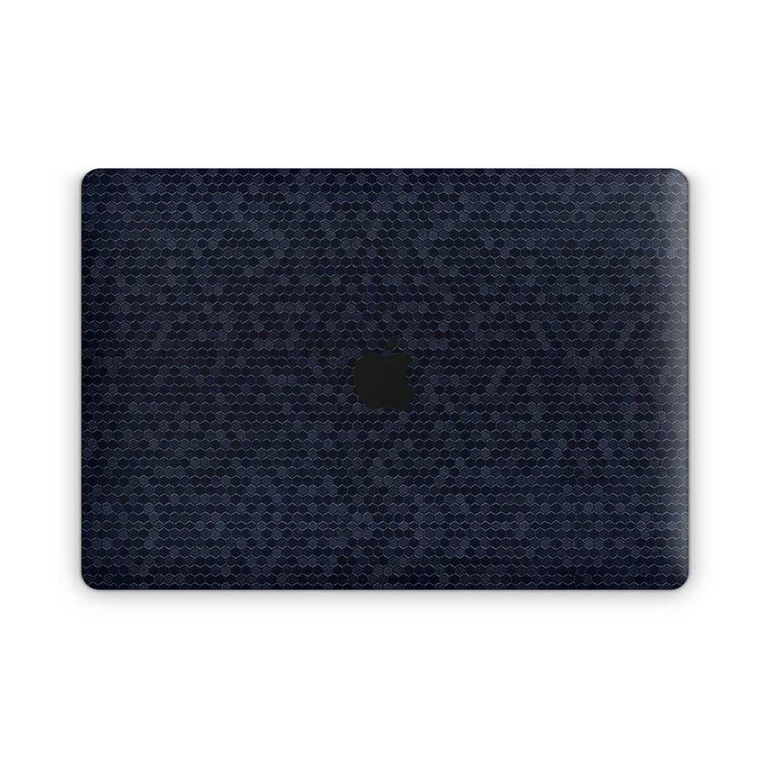 Macbook pro 13'' (2016-2018) honeycomb blue skin | wrapitskin
