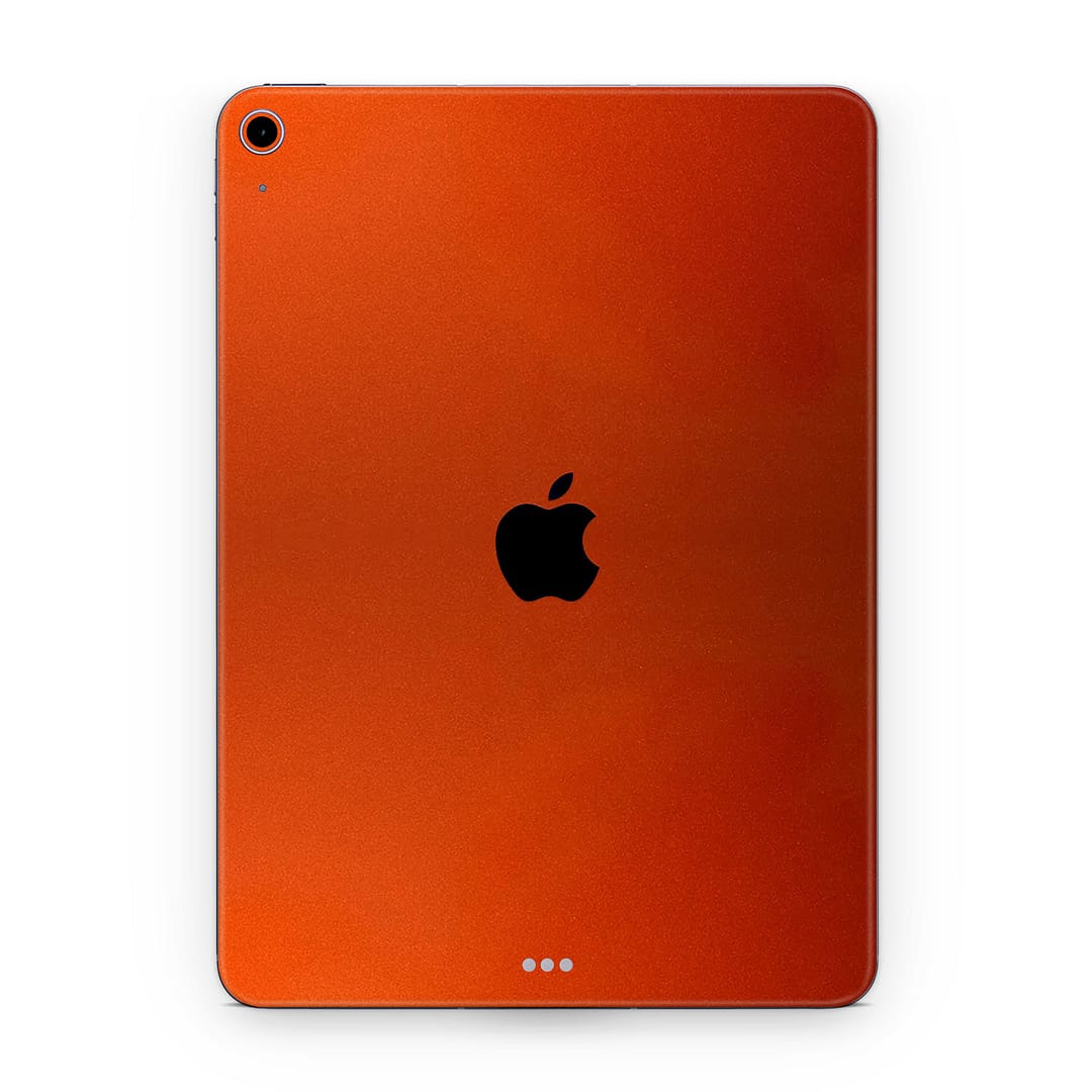 Ipad air 4 glossy fiery orange skin wrapitskin
