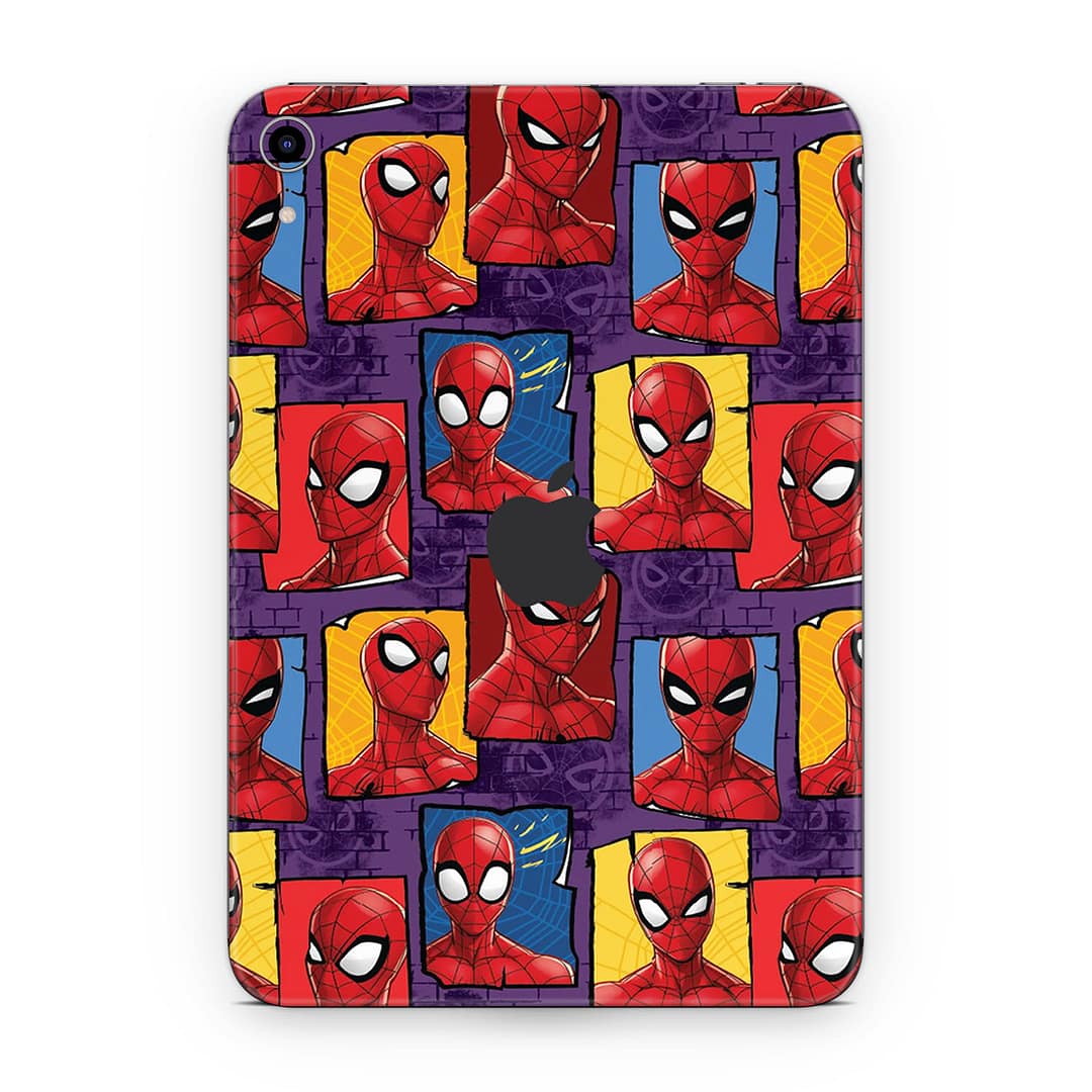 Ipad mini 6 spidey's world skin wrapitskin