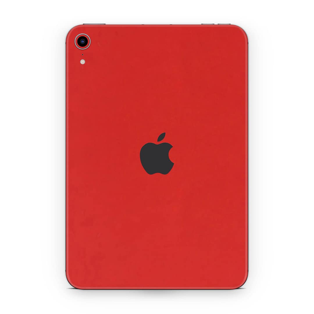 Ipad mini 6 matte red skin wrapitskin