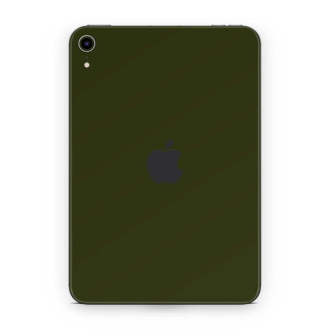 Ipad mini 6 matte military green skin wrapitskin