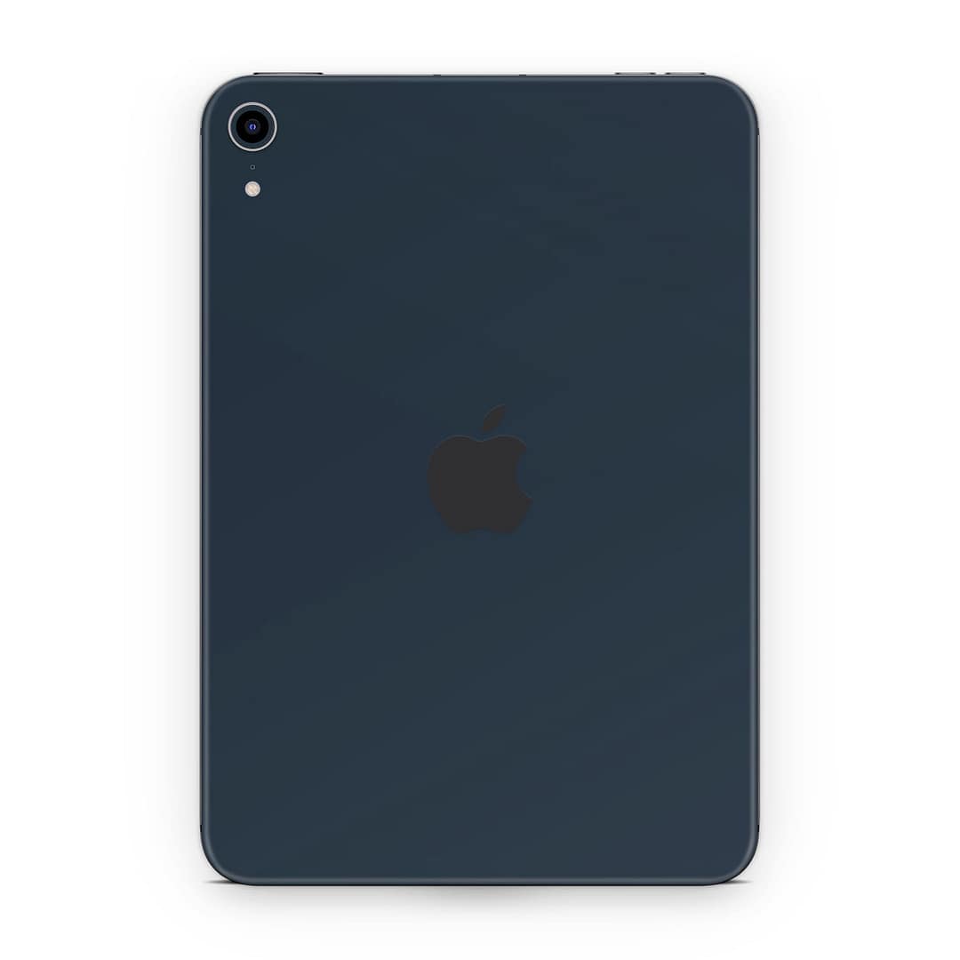 Ipad mini 6 feather navy blue skin wrapitskin