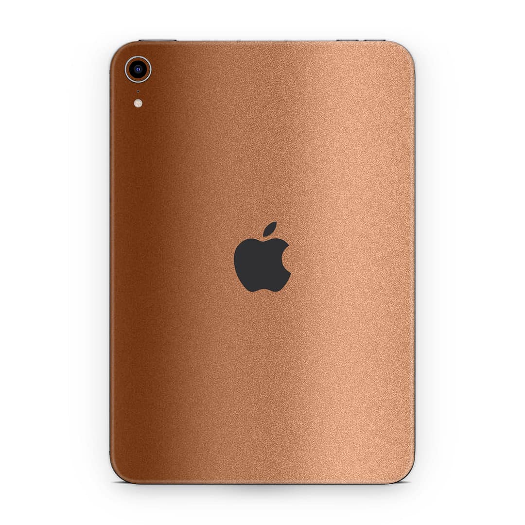 Ipad mini 6 matte copper metallic skin wrapitskin