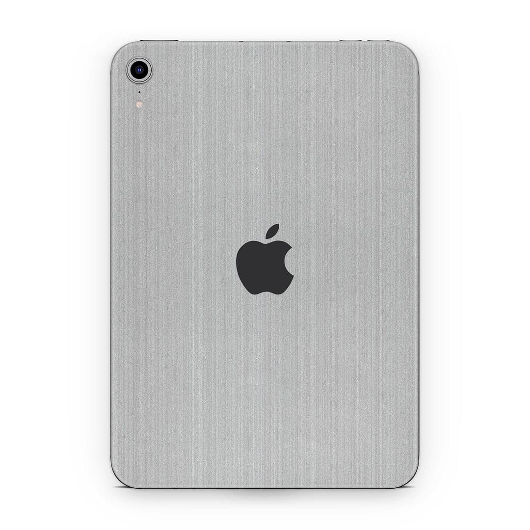 Ipad mini 6 brushed metal steel skin wrapitskin