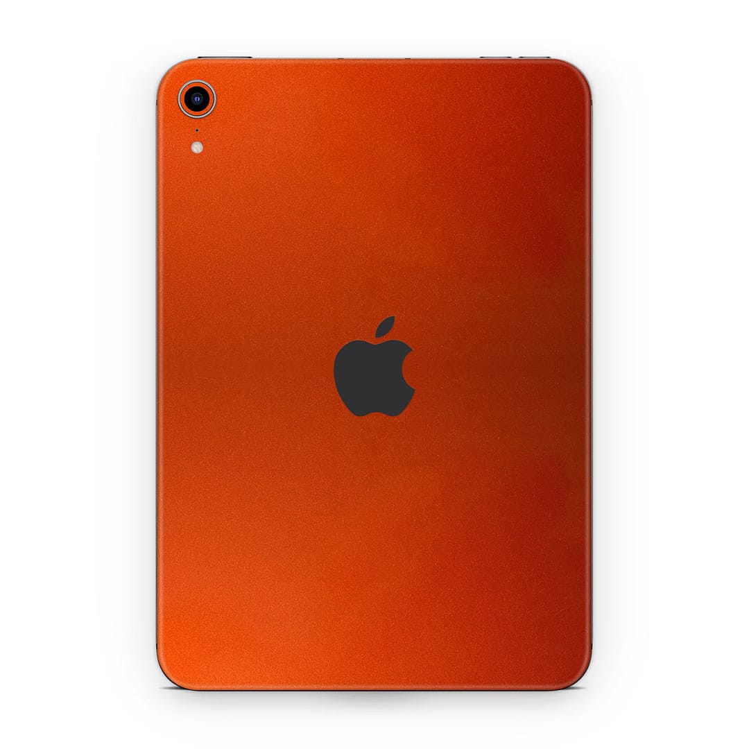 Ipad mini 6 glossy fiery orange skin wrapitskin