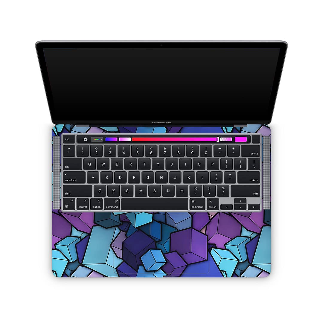 Macbook pro 13'' (m1 2020) 3d cubes skin | wrapitskin